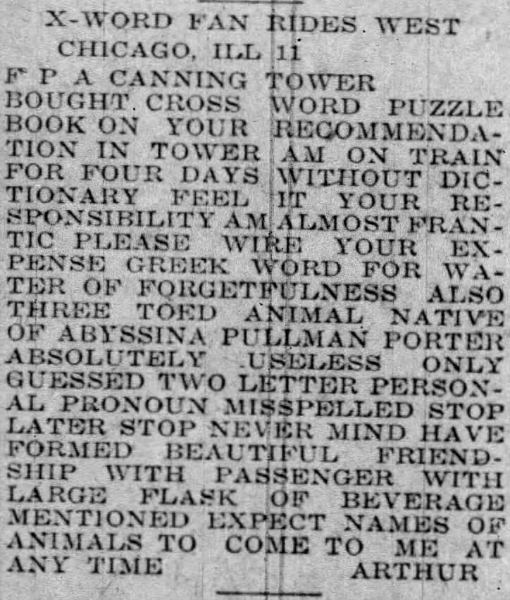April 14, 1924: A reader responds